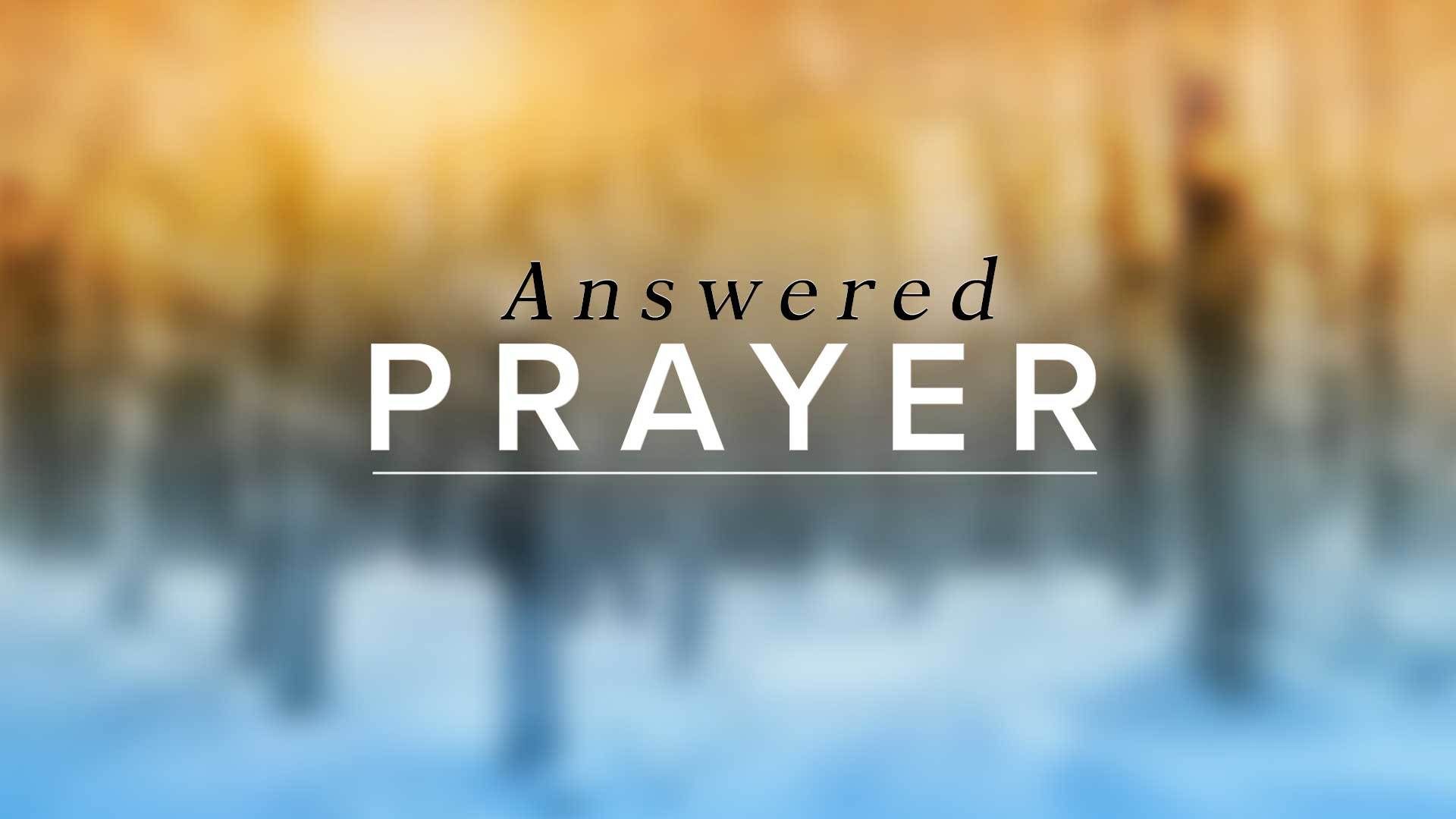 answers to prayers